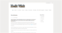 Desktop Screenshot of heiltvilt.no